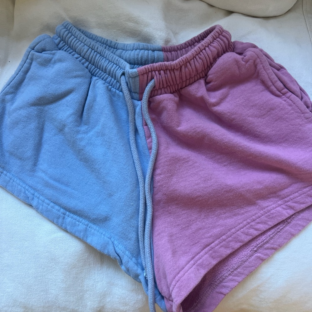 Cotton candy shorts